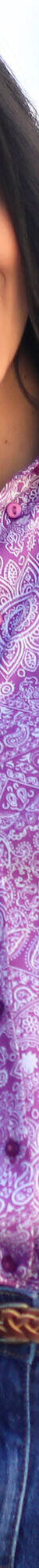 Chemisier fluide imprimé bandana (violine / écru) Chemisier fluide imprimé bandana (violine / écru)